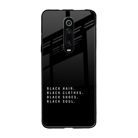 Black Soul Xiaomi Redmi K20 Glass Back Cover Online