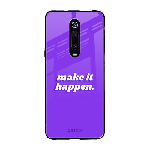 Make it Happen Xiaomi Redmi K20 Glass Back Cover Online