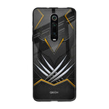 Black Warrior Xiaomi Redmi K20 Glass Back Cover Online