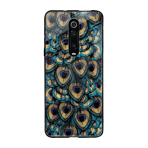 Peacock Feathers Xiaomi Redmi K20 Glass Cases & Covers Online