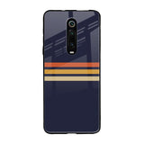 Tricolor Stripes Xiaomi Redmi K20 Glass Cases & Covers Online