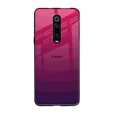 Wavy Pink Pattern Xiaomi Redmi K20 Glass Back Cover Online