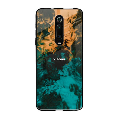 Watercolor Wave Xiaomi Redmi K20 Glass Back Cover Online