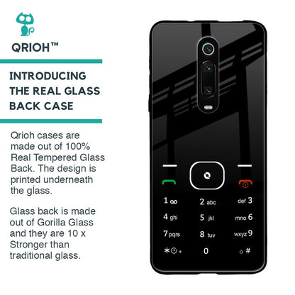 Classic Keypad Pattern Glass Case for Xiaomi Redmi K20