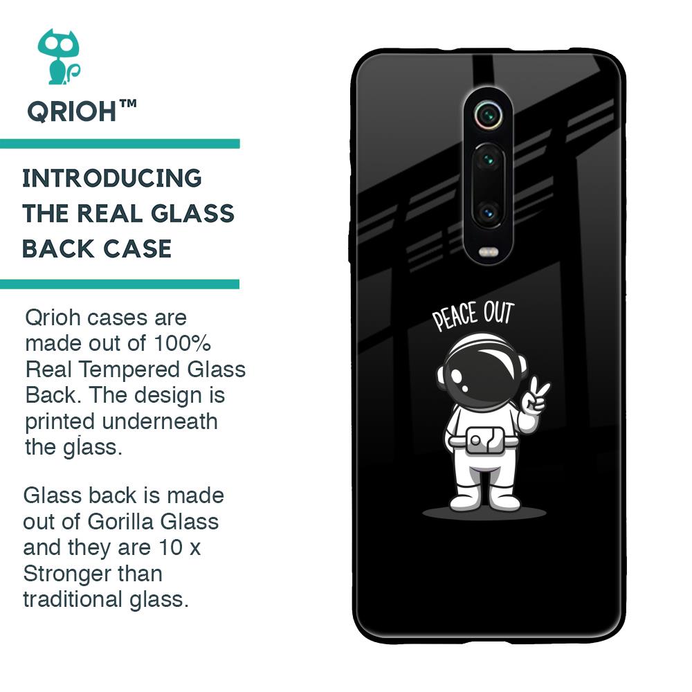 Peace Out Astro Glass Case for Xiaomi Redmi K20