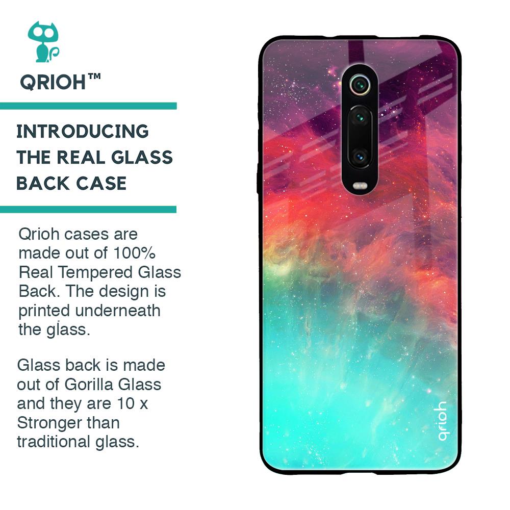 Colorful Aura Glass Case for Xiaomi Redmi K20