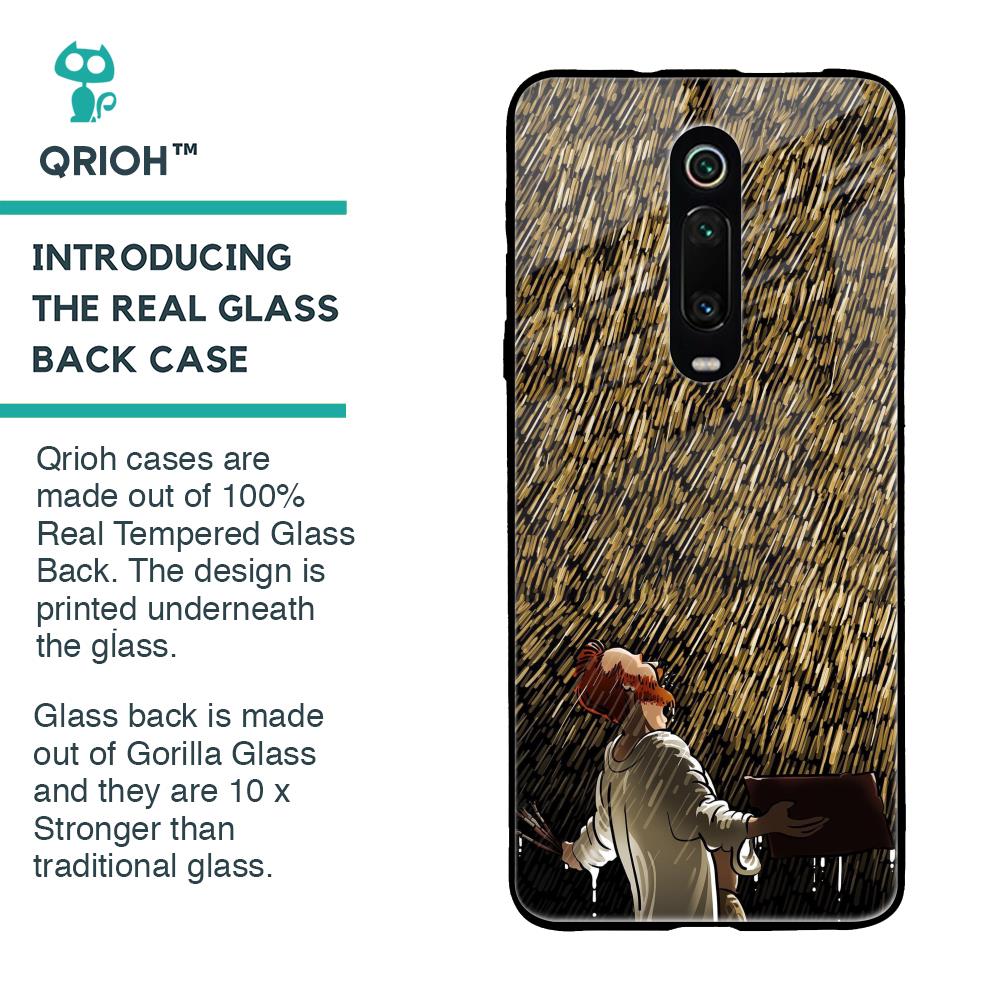 Rain Festival Glass Case for Xiaomi Redmi K20