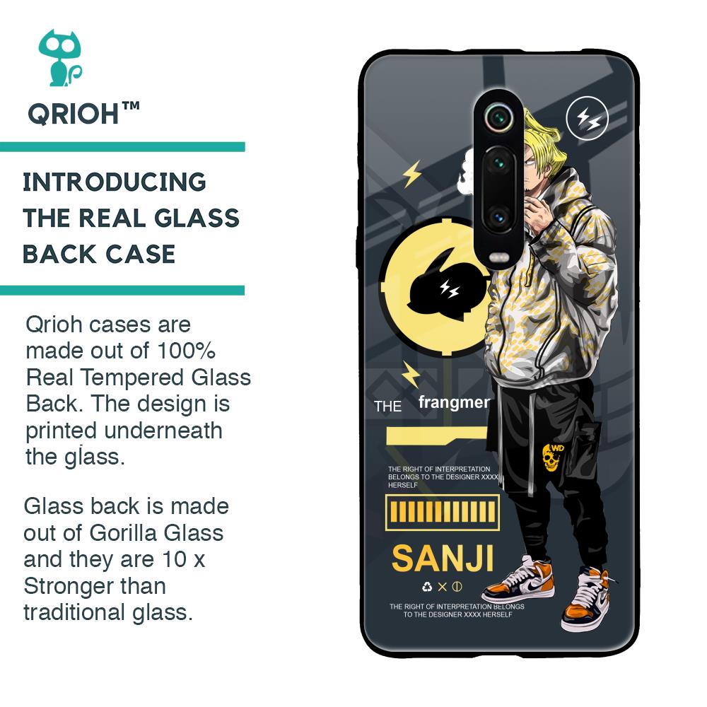 Cool Sanji Glass Case for Xiaomi Redmi K20