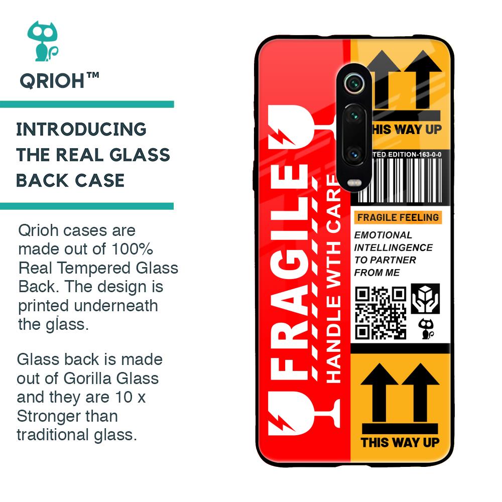 Handle With Care Glass Case for Xiaomi Redmi K20