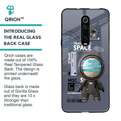 Space Travel Glass Case for Xiaomi Redmi K20