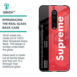 Supreme Ticket Glass Case for Xiaomi Redmi K20