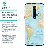 Travel Map Glass Case for Xiaomi Redmi K20