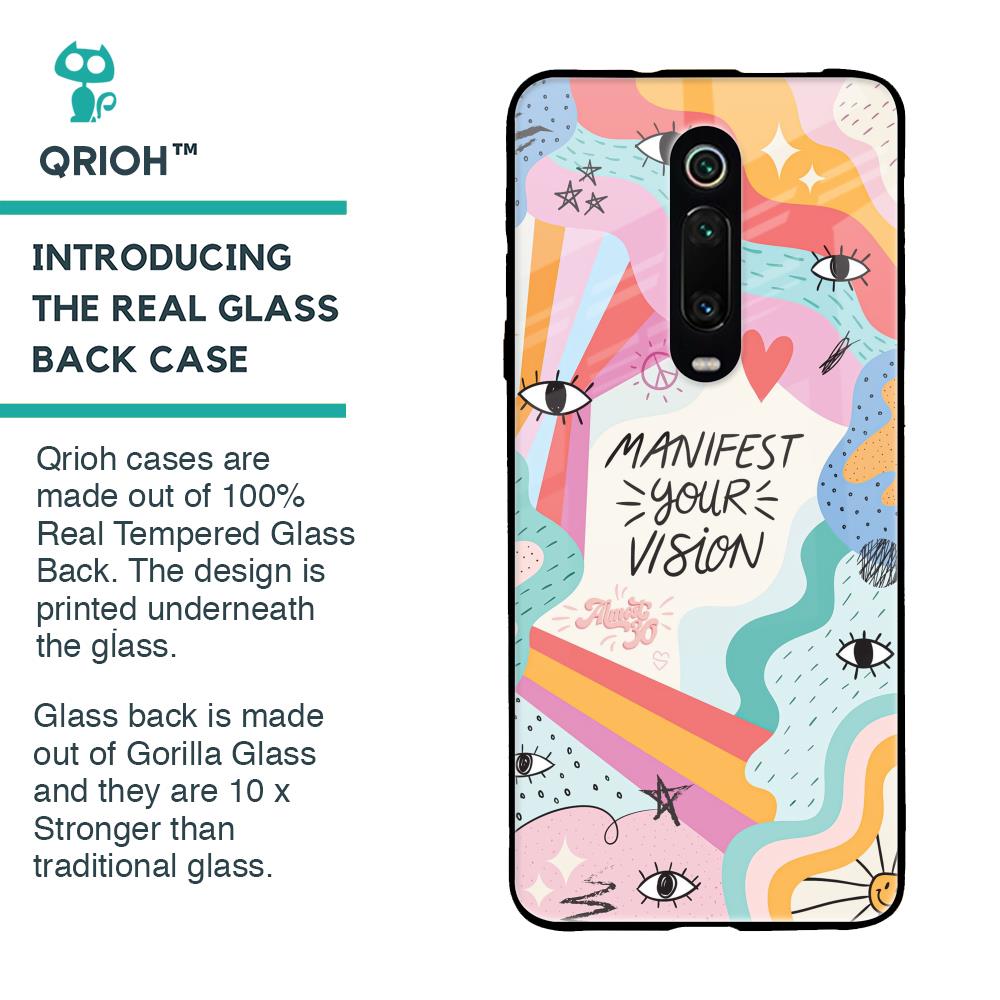 Vision Manifest Glass Case for Xiaomi Redmi K20