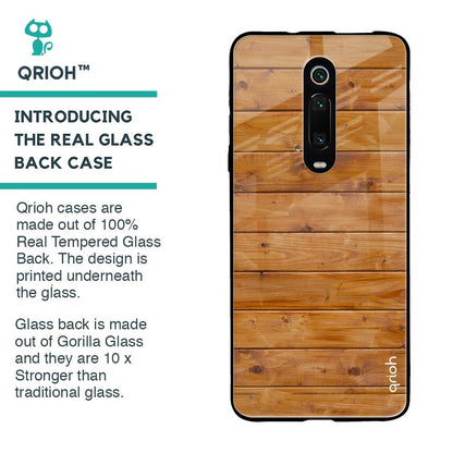 Timberwood Glass Case for Xiaomi Redmi K20
