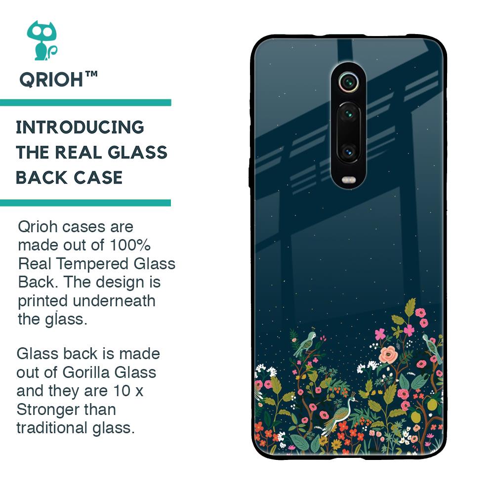 Small Garden Glass Case For Xiaomi Redmi K20