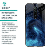 Dazzling Ocean Gradient Glass Case For Xiaomi Redmi K20
