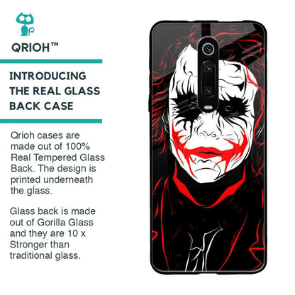 Life In Dark Glass Case For Xiaomi Redmi K20