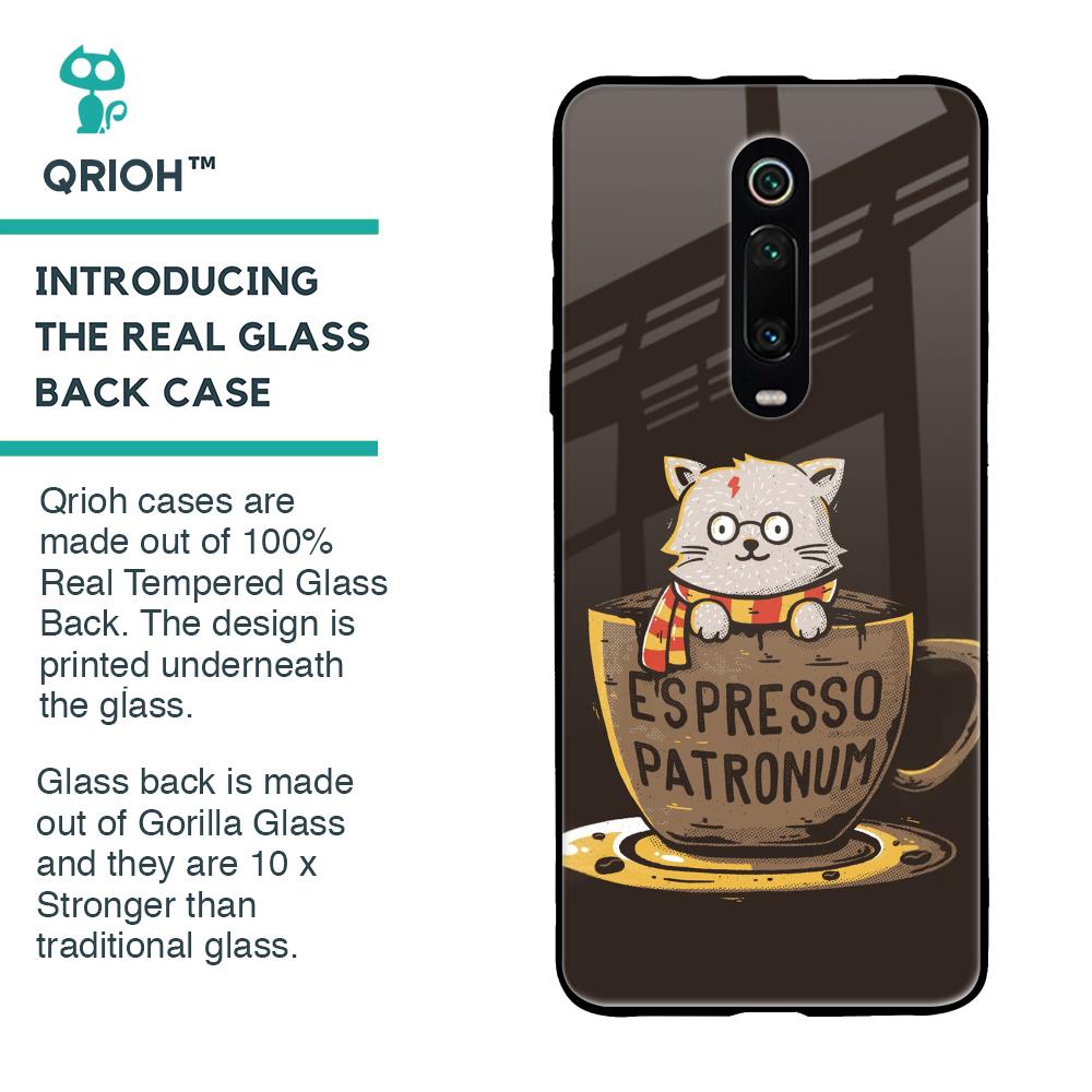 Tea With Kitty Glass Case For Xiaomi Redmi K20