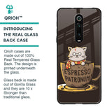 Tea With Kitty Glass Case For Xiaomi Redmi K20