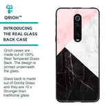 Marble Collage Art Glass Case For Xiaomi Redmi K20