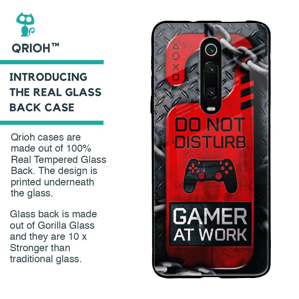 Do No Disturb Glass Case For Xiaomi Redmi K20