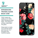 Floral Bunch Glass Case For Xiaomi Redmi K20