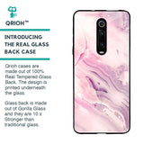 Diamond Pink Gradient Glass Case For Xiaomi Redmi K20