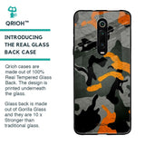 Camouflage Orange Glass Case For Xiaomi Redmi K20