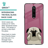 Funny Pug Face Glass Case For Xiaomi Redmi K20