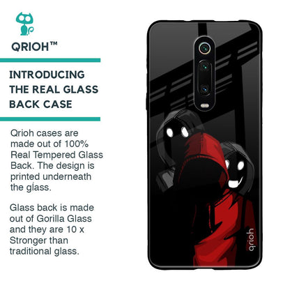 Shadow Character Glass Case for Xiaomi Redmi K20