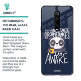 Struggling Panda Glass Case for Xiaomi Redmi K20