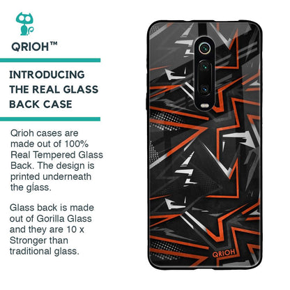 Vector Art Glass Case for Xiaomi Redmi K20