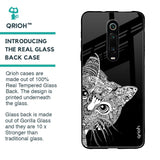 Kitten Mandala Glass Case for Xiaomi Redmi K20