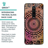 Floral Mandala Glass Case for Xiaomi Redmi K20