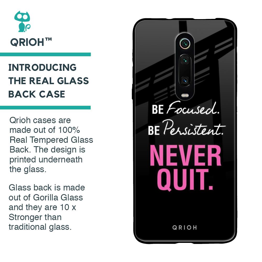 Be Focused Glass case for Xiaomi Redmi K20
