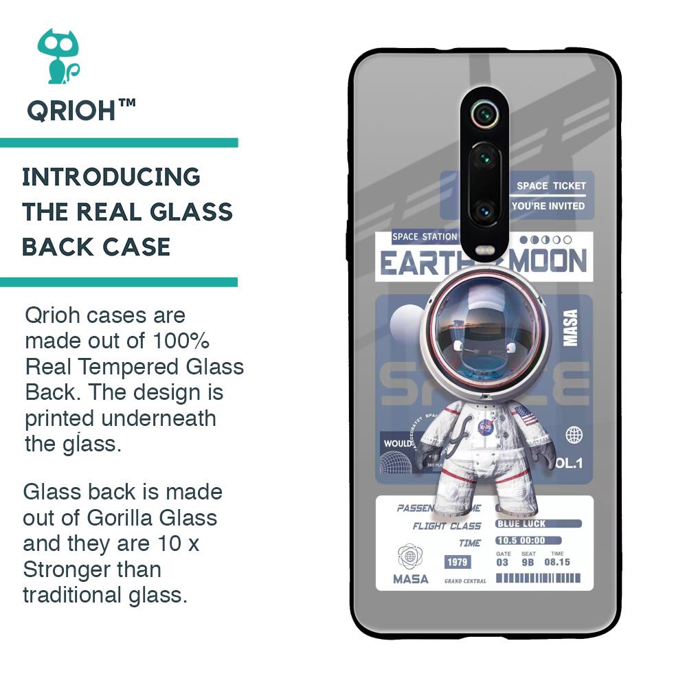 Space Flight Pass Glass Case for Xiaomi Redmi K20
