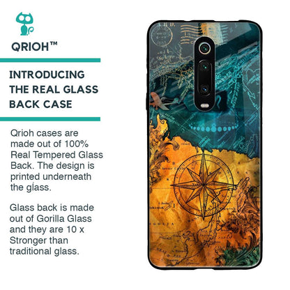 Architecture Map Glass Case for Xiaomi Redmi K20