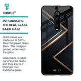 Sleek Golden & Navy Glass Case for Xiaomi Redmi K20