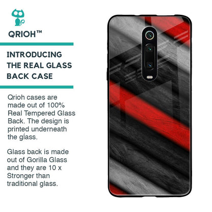 Soft Wooden Texture Glass Case for Xiaomi Redmi K20