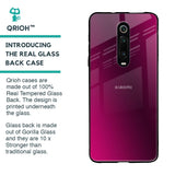 Pink Burst Glass Case for Xiaomi Redmi K20