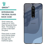 Navy Blue Ombre Glass Case for Xiaomi Redmi K20