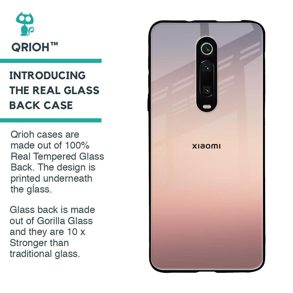 Golden Mauve Glass Case for Xiaomi Redmi K20