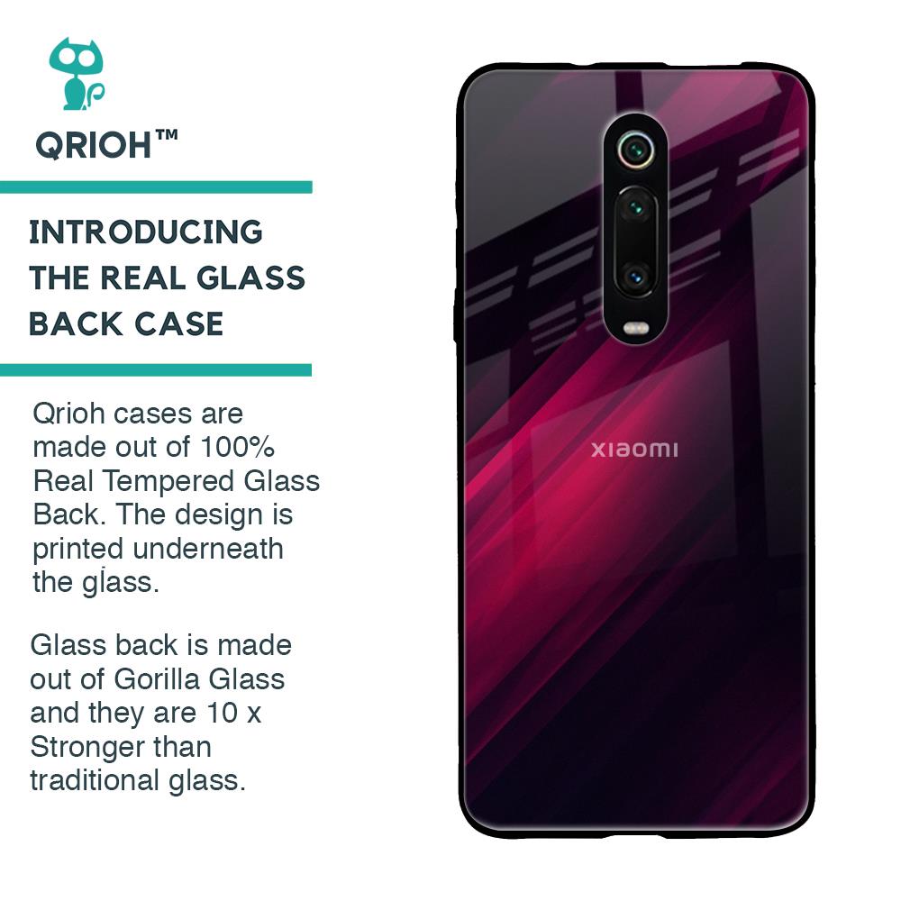 Razor Black Glass Case for Xiaomi Redmi K20