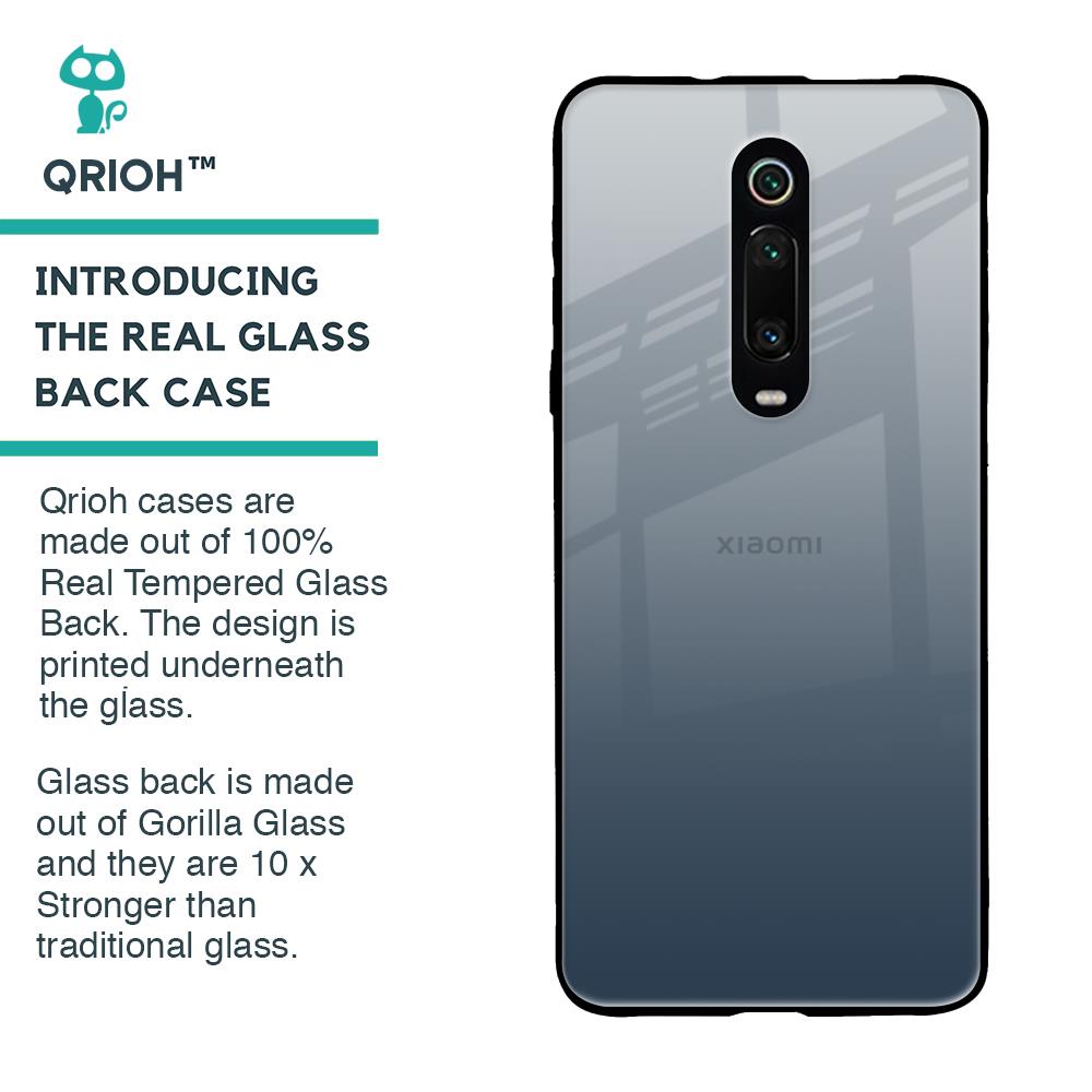 Smokey Grey Color Glass Case For Xiaomi Redmi K20