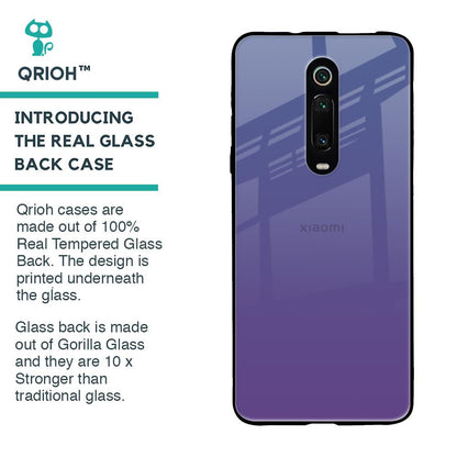 Indigo Pastel Glass Case For Xiaomi Redmi K20