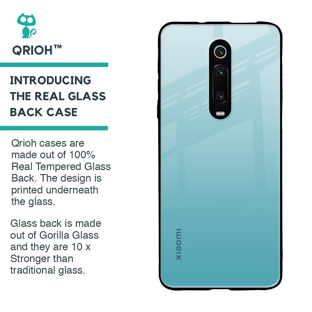 Arctic Blue Glass Case For Xiaomi Redmi K20