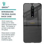 Grey Metallic Glass Case For Xiaomi Redmi K20