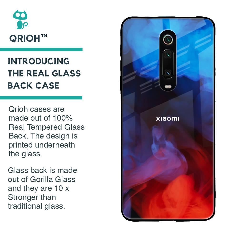 Dim Smoke Glass Case for Xiaomi Redmi K20