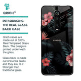 Tropical Art Flower Glass Case for Xiaomi Redmi K20