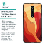 Magma Color Pattern Glass Case for Xiaomi Redmi K20